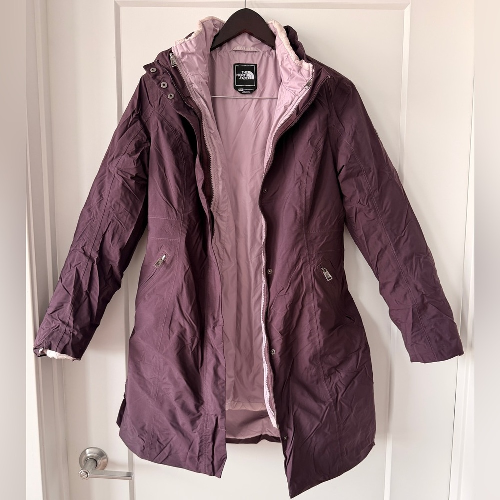 The North Face 3 in 1 jacket Size M